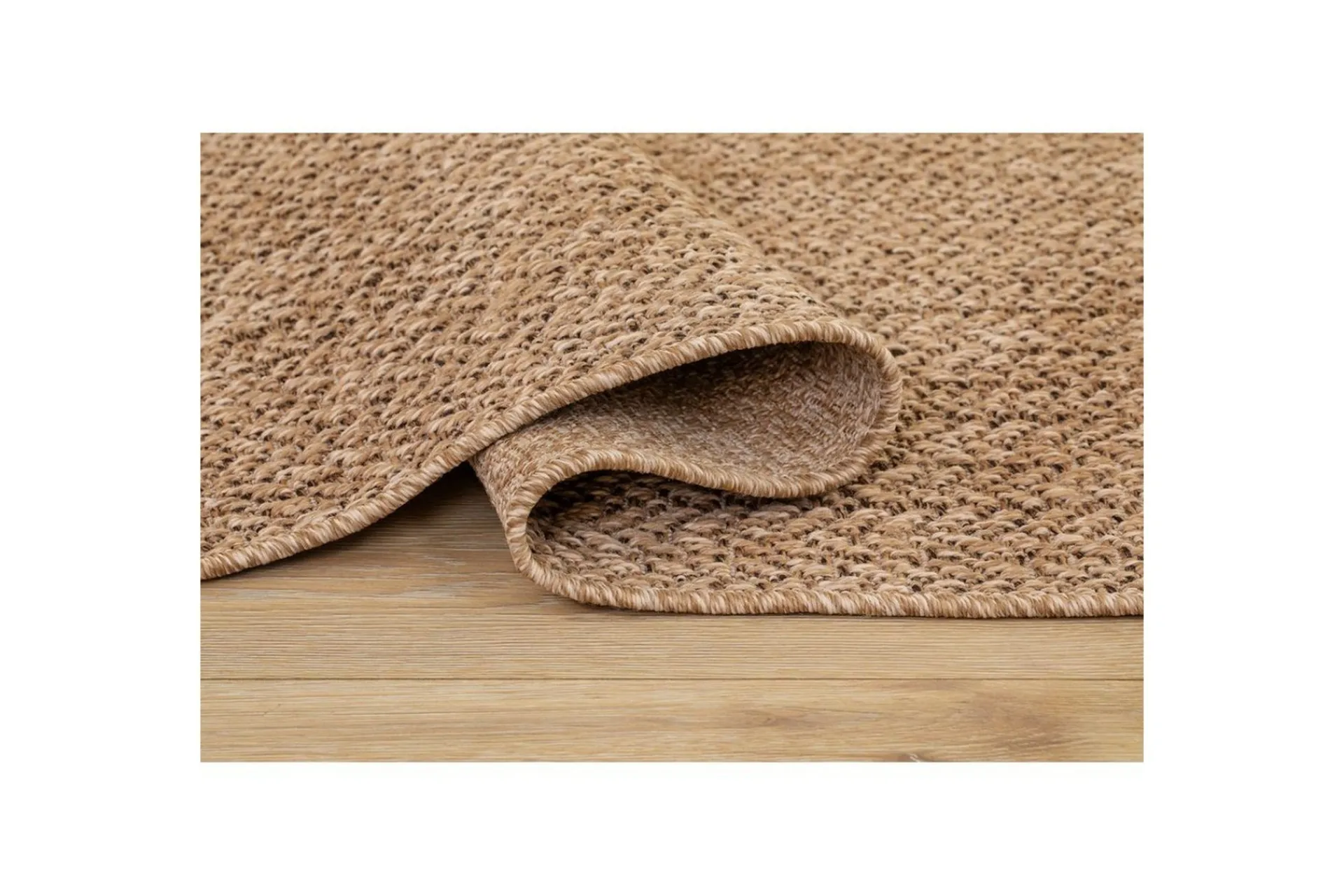KM Home Wiltonteppe Natural Frame Oval 240x340 cm