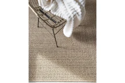 KM Home Skinn & Pelstepper|Sitteputer-Wiltonteppe al Frame 240x240 cm Natur