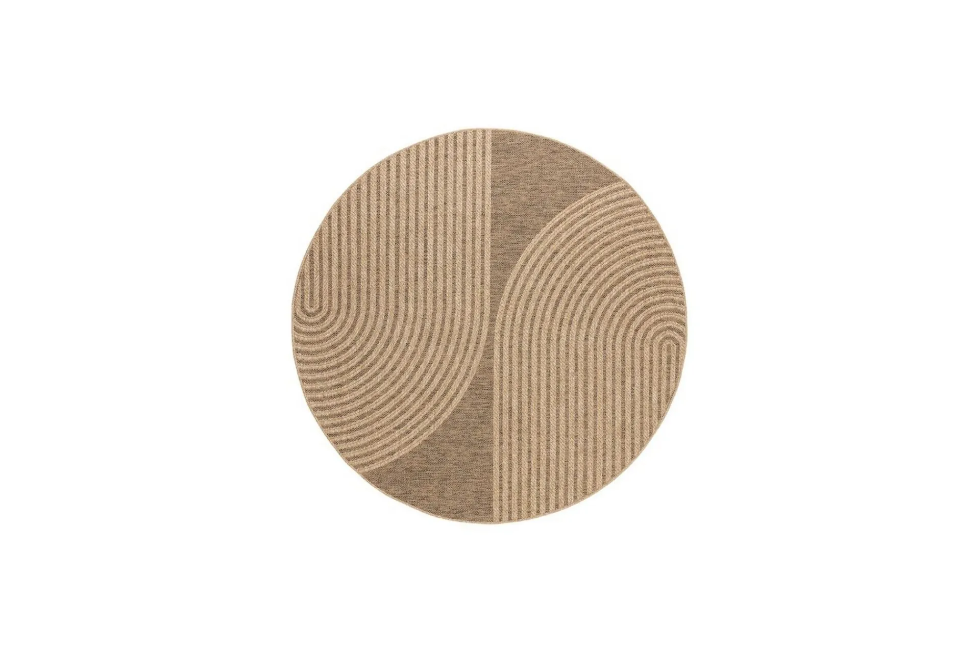 KM Home Wiltonteppe Natural Shape Rund 200x200 cm
