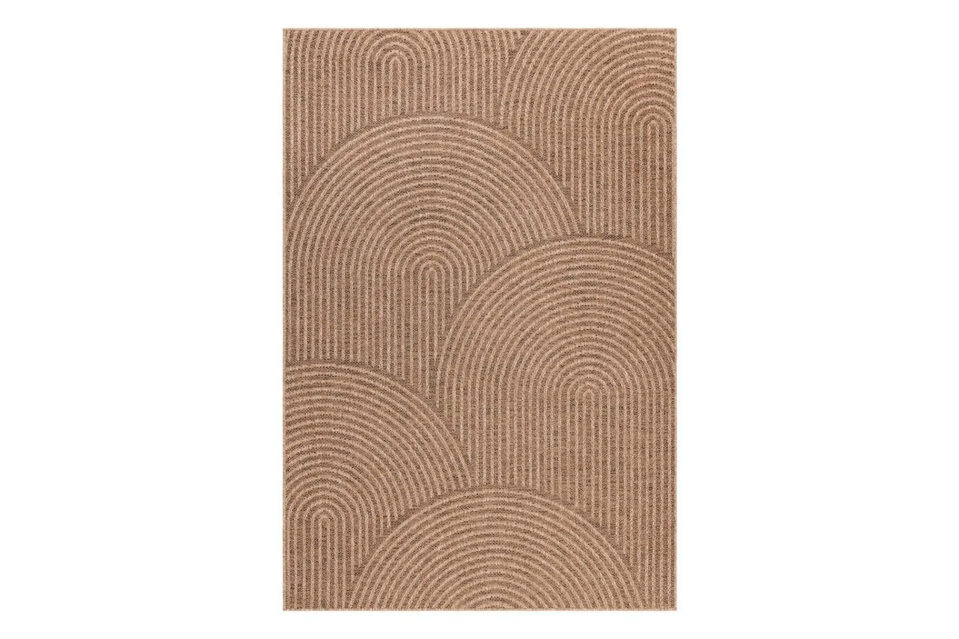 KM Home Skinn & Pelstepper|Sitteputer-Wiltonteppe Natural Zen 200x290 cm Brun