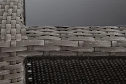 Hillerstorp Loungebord & Sofabord Utendørs|Balkongmøbler-Wisconsin Bord 110 cm Kunstrotting//Brun Grå