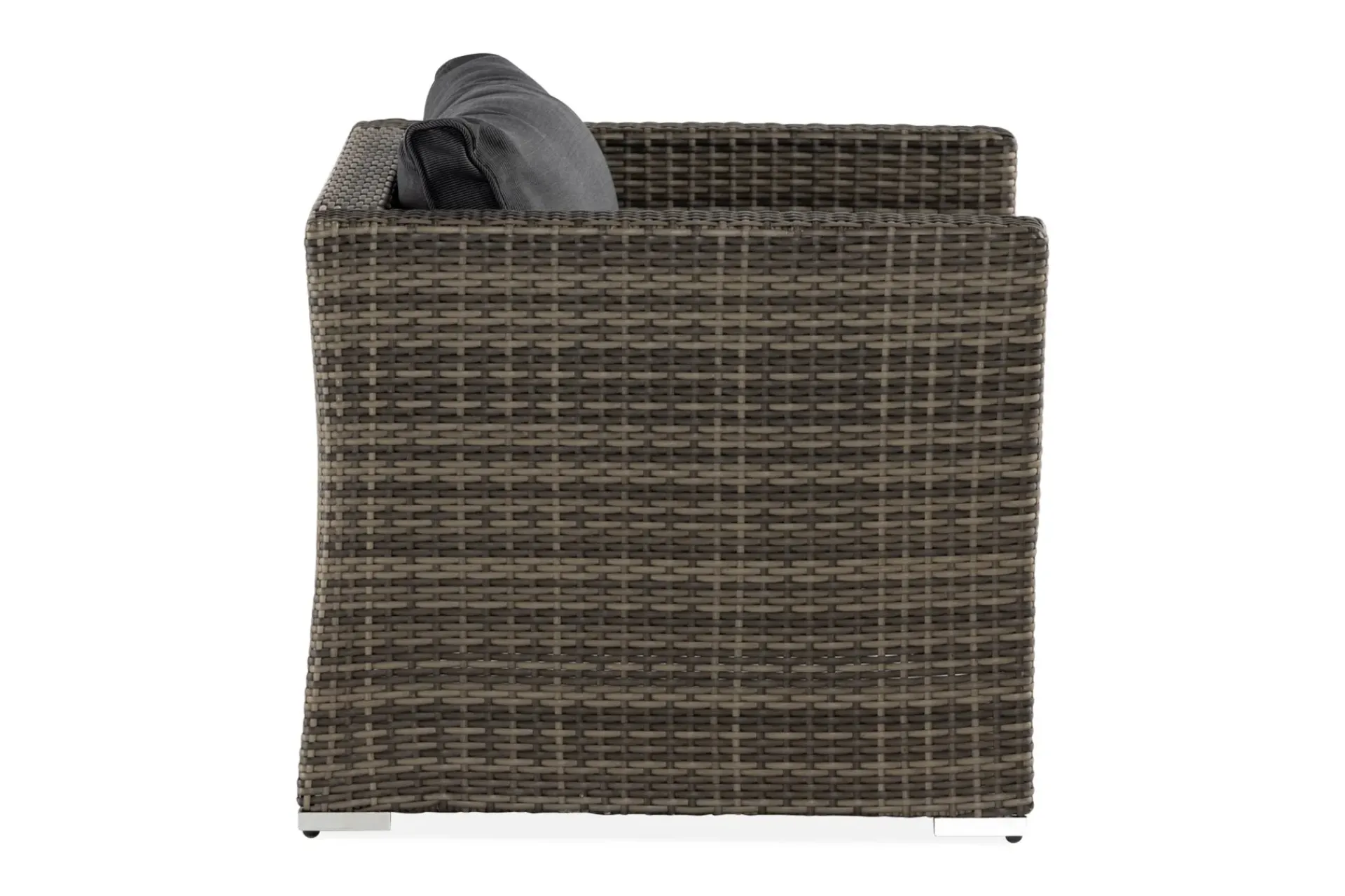 Comfort Garden Utelenestoler|Loungemøbler Salg-Wisconsin Premium Loungelenestol Kunstrotting/Grå Brun