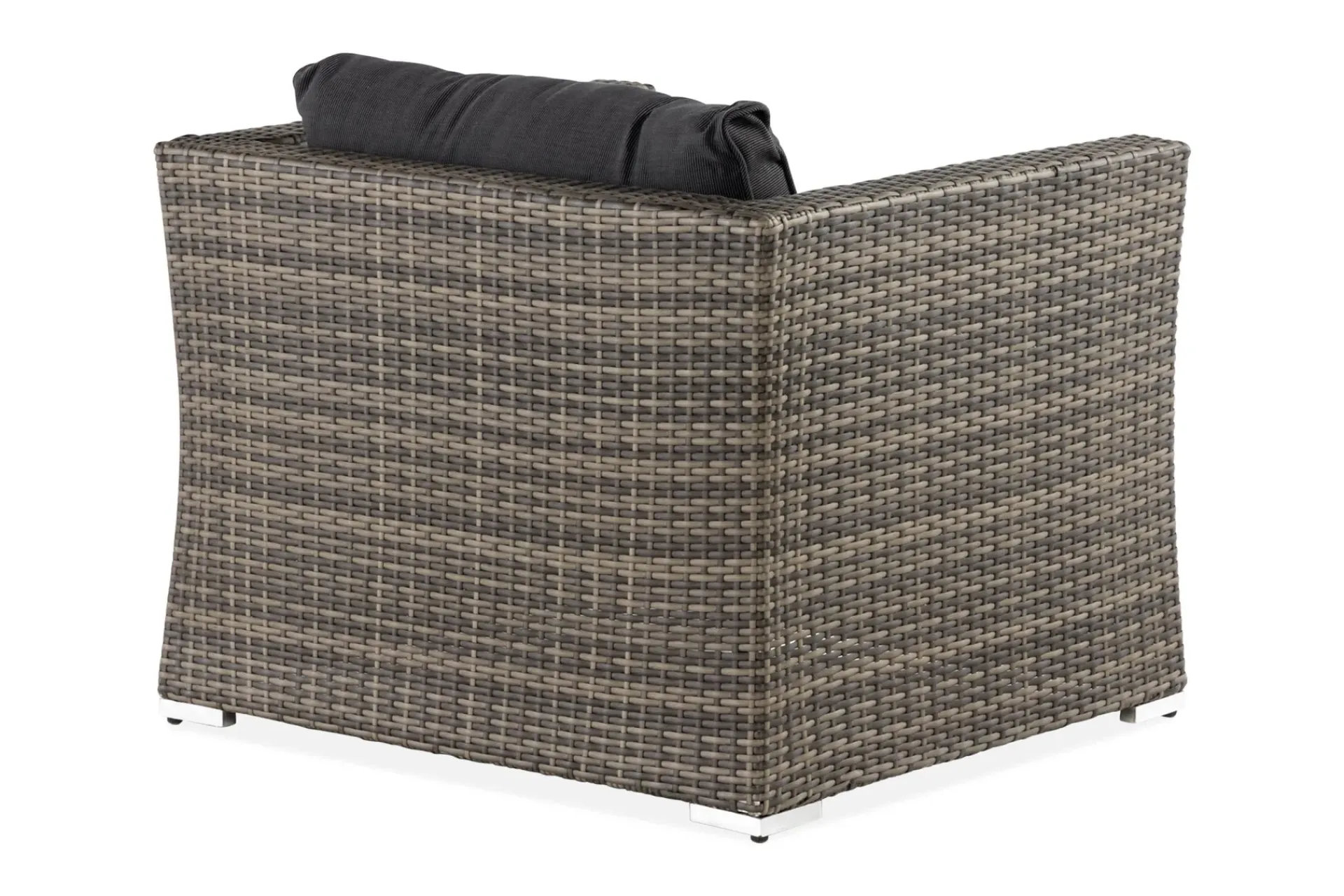 Comfort Garden Utelenestoler|Loungemøbler Salg-Wisconsin Premium Loungelenestol Kunstrotting/Grå Brun