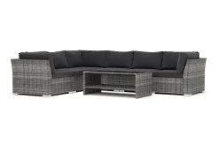 Comfort Garden Pumper Og Irrigasjon|Entré-Wisconsin utendørs L-sofa 6-seter vendbar Grå