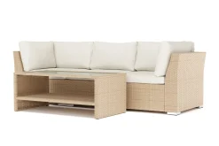 Comfort Garden Wisconsin utendørs rett 3-seters sofa