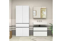 Loft24 Baderom|Baderomsskap-Wisla Høyskap til Bad 180x76x37 cm Hvit