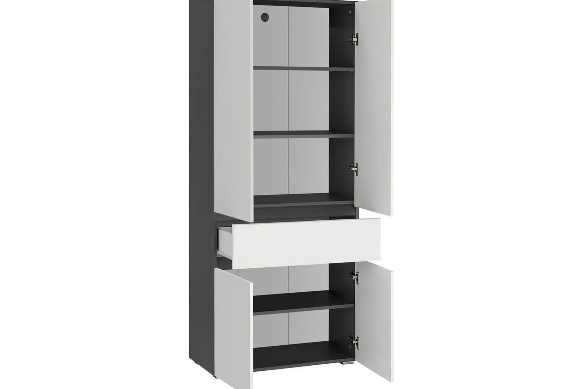 Loft24 Baderom|Baderomsskap-Wisla Høyskap til Bad 180x76x37 cm Hvit