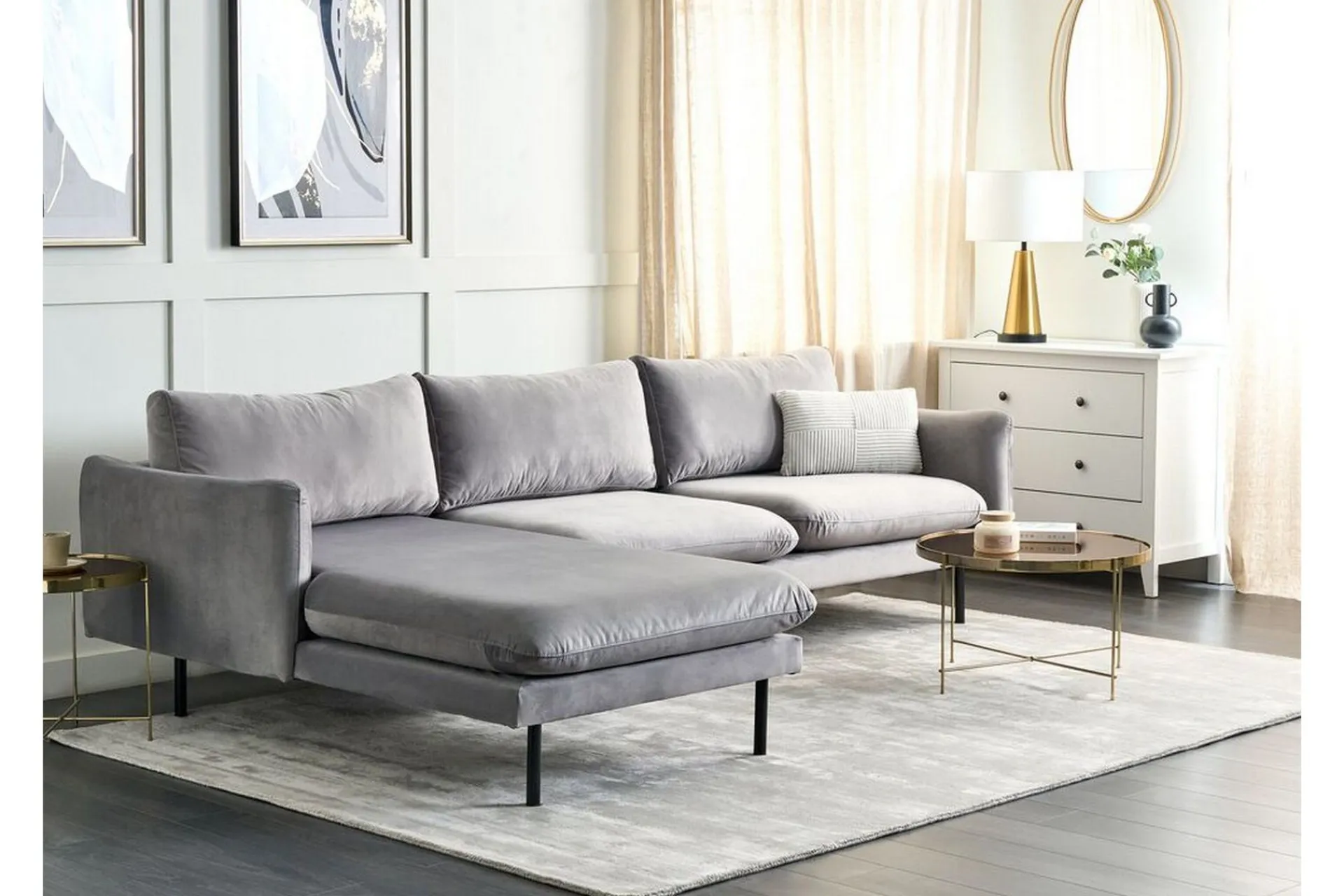 Woodal Hjørnesofa 4-seter