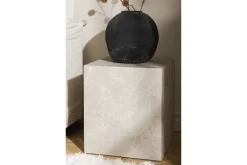 Venture Home York High Travertin Sidebord 40x40x45 cm