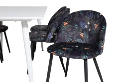 Venture Home Ypas Spisegruppe 180 cm inkl. 6 Sedavi Stoler