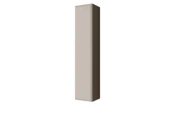 Vitrineskap|Skap-Zalricus Vitrinskåp 36x164 cm Beige