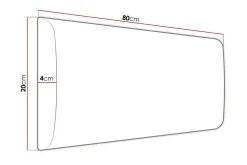 Zaratuz Veggpanel 20x80 cm