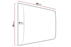 Gulv, Vegg & Tak-Zaratuz Veggpanel 30x30 cm Svart