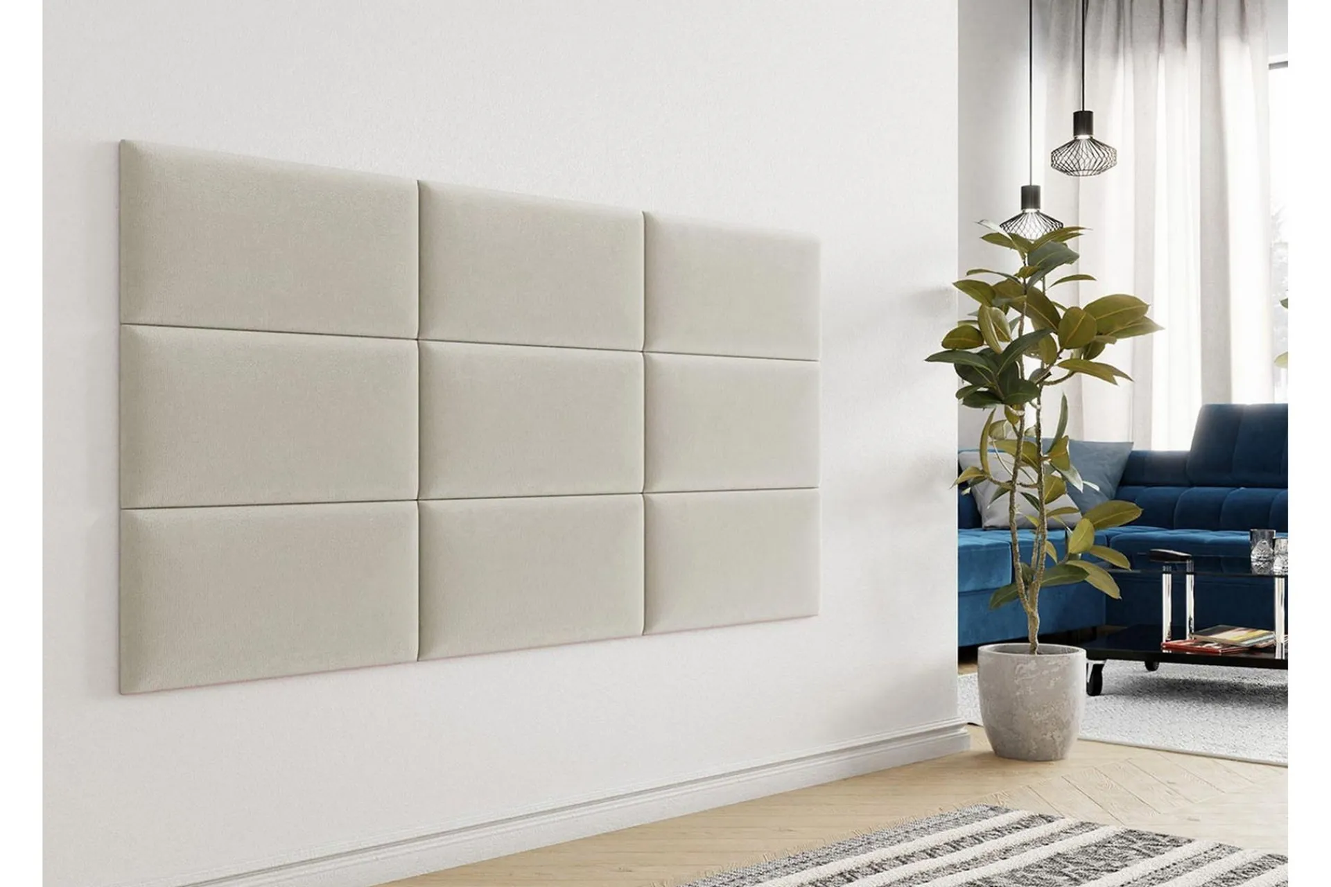 Rammer|Gulv, Vegg & Tak-Zaratuz Veggpanel 30x4x60 cm Stoppet Alm 25