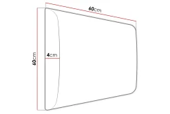 Gulv, Vegg & Tak|Malefarge-Zaratuz Veggpanel 60x4x60 cm Stoppet Alm 25