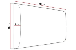 Zaratuz Veggpanel 30x4x40 cm Stoppet
