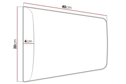 Gulv, Vegg & Tak-Zaratuz Väggpanel 20x40 cm Black Svart