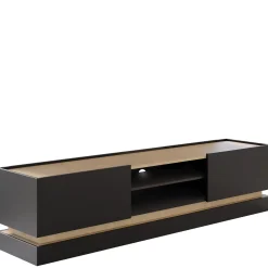 Tv-Benk & Mediabenk-Zelric TV-benk 200 cm Svart