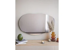Sminkespeil|Gulvspeil-Zeo Speil 52 cm Rektangulær Svart